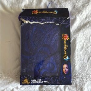 Disney Descendants Dark Blue Wig